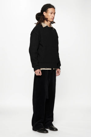 SESSION KNIT - BLACK