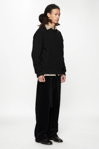 SESSION KNIT - BLACK