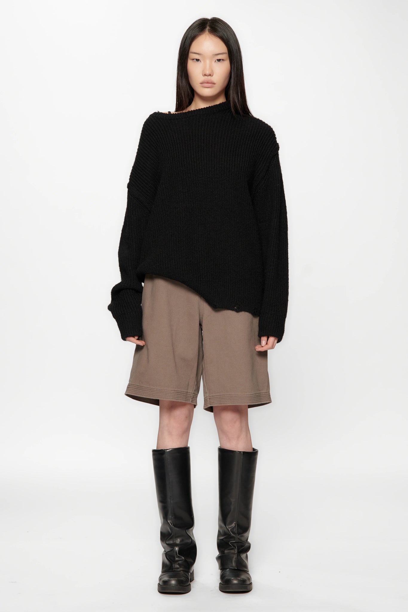 SESSION KNIT - BLACK