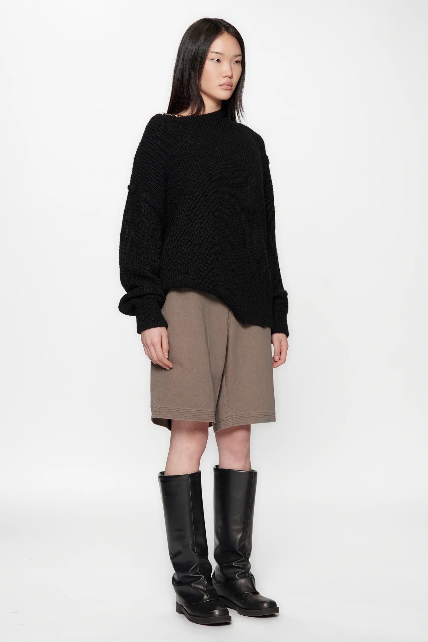 SESSION KNIT - BLACK