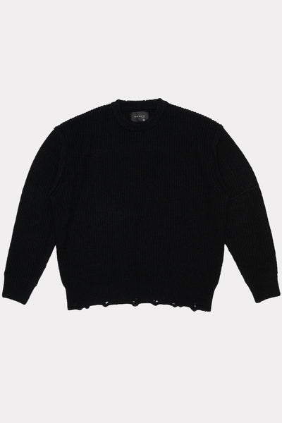 SESSION KNIT - BLACK
