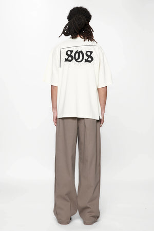 SOS T-SHIRT - CRISP WHITE