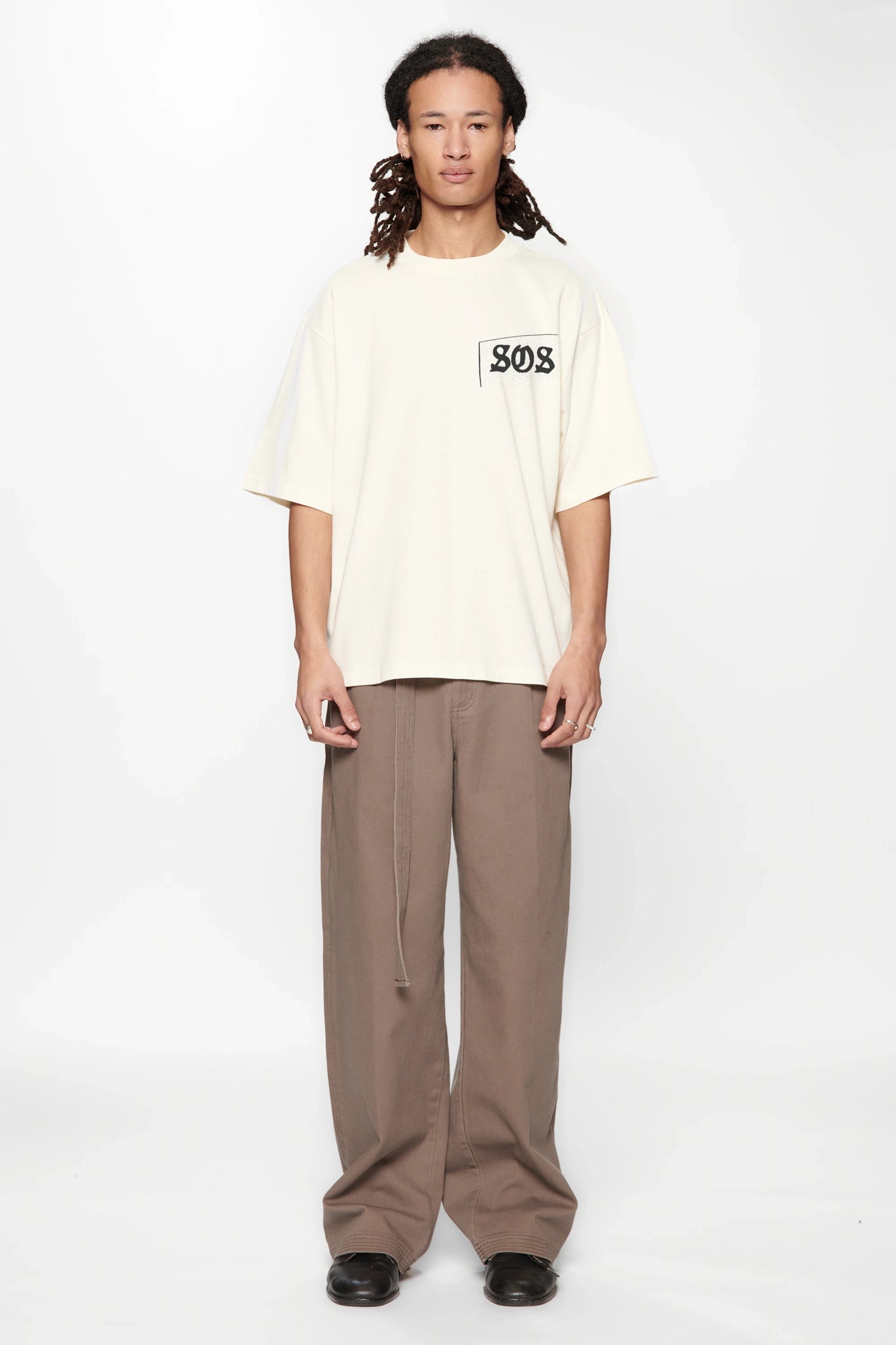 SOS T-SHIRT - CRISP WHITE