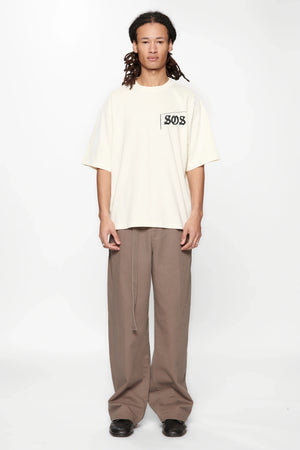 SOS T-SHIRT - CRISP WHITE