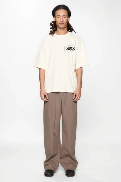 SOS T-SHIRT - CRISP WHITE