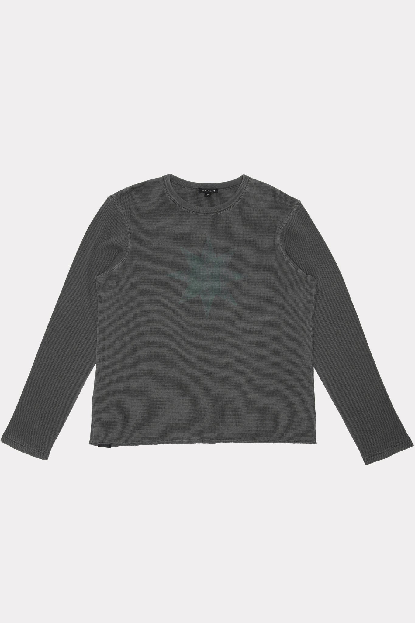 STAR WAFFLE LS - CHARCOAL