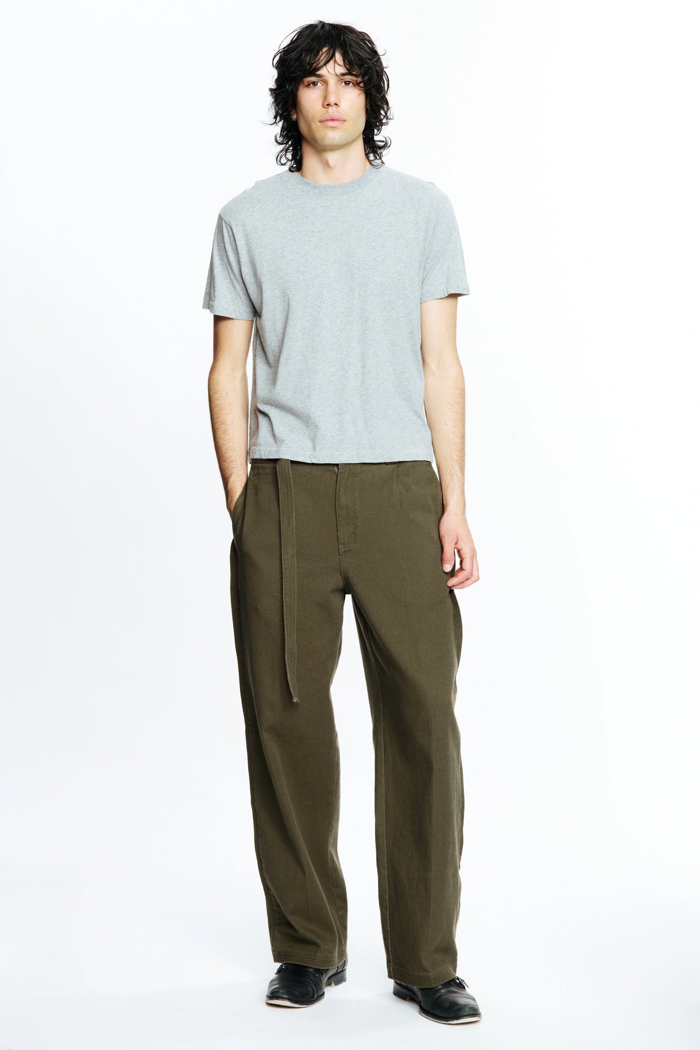 TIDE T-SHIRT - HEATHER GREY