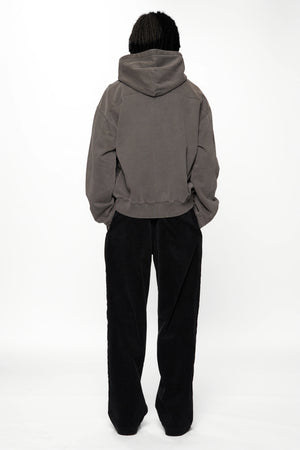 TOUR ZIP HOOD - CHARCOAL