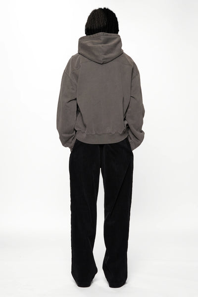 TOUR ZIP HOOD - CHARCOAL