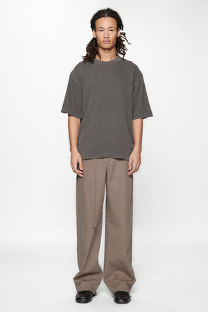 WAFFLE DREAM T-SHIRT - CHARCOAL