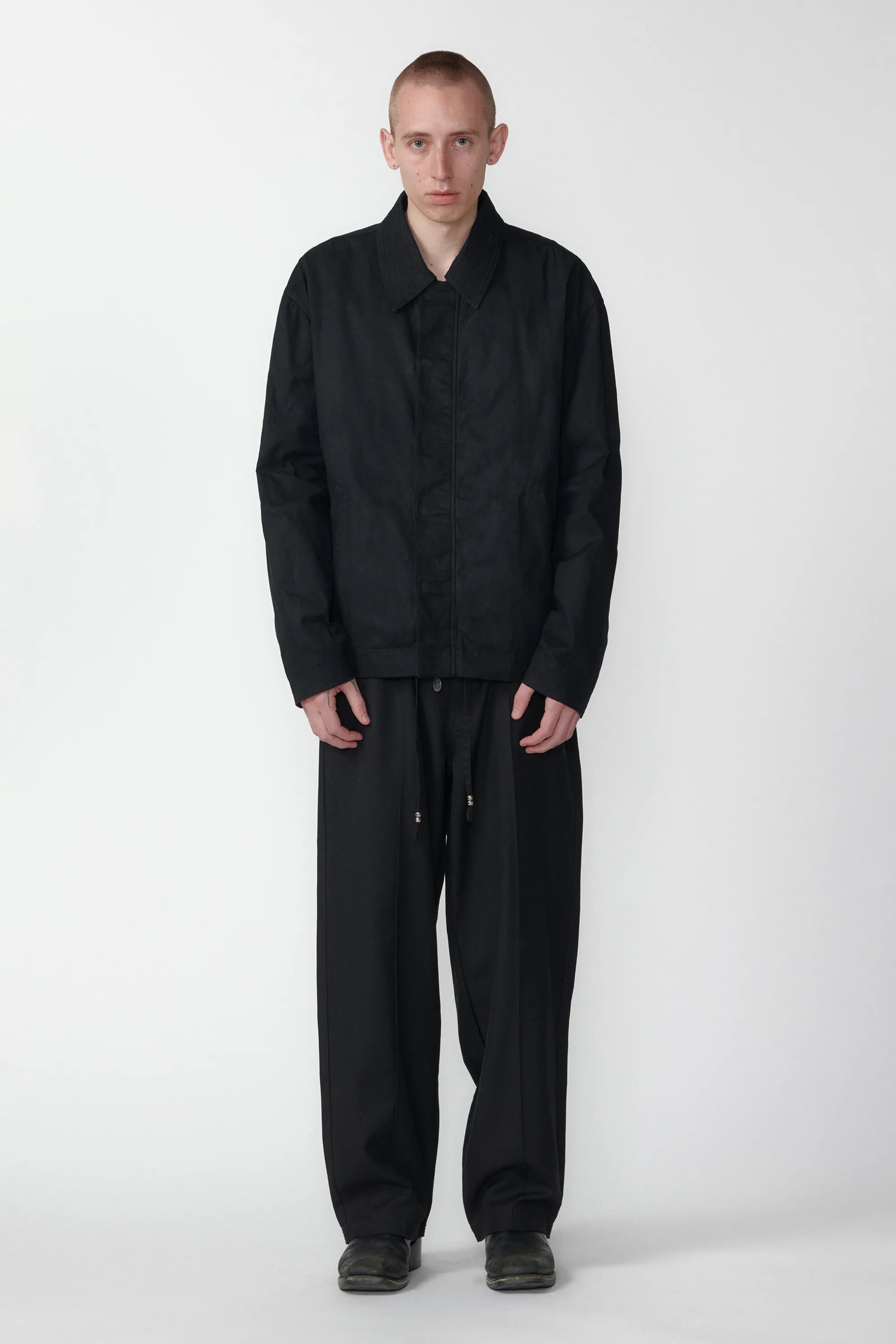 Waxed Coach Jacket | Black | Shop Now – Beach Brains