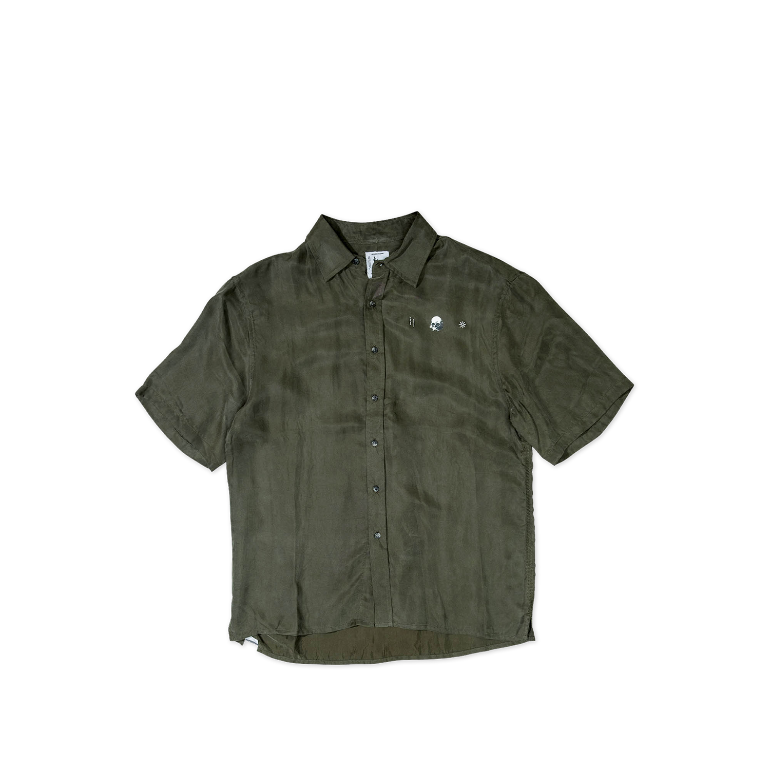 Cupro SS Shirt Army Green
