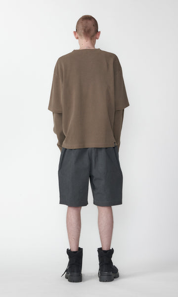 RELAXED SHORT - WASHED CHARCOAL