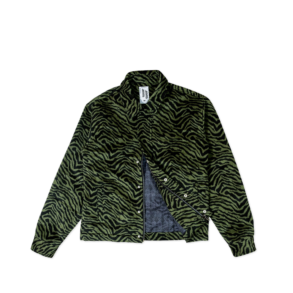 Zip Jacket Green/Black
