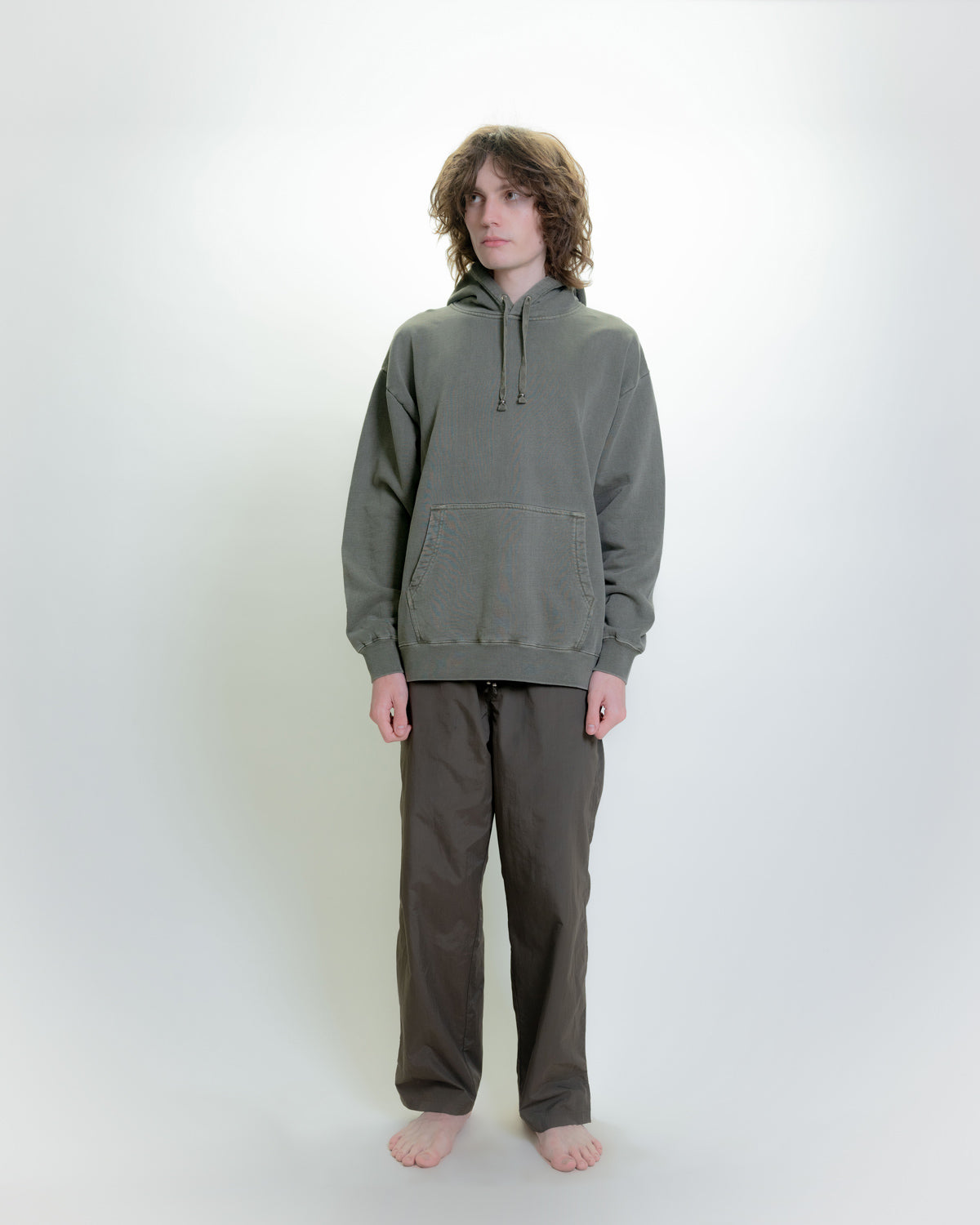 HEAVYWEIGHT HOOD - KHAKI