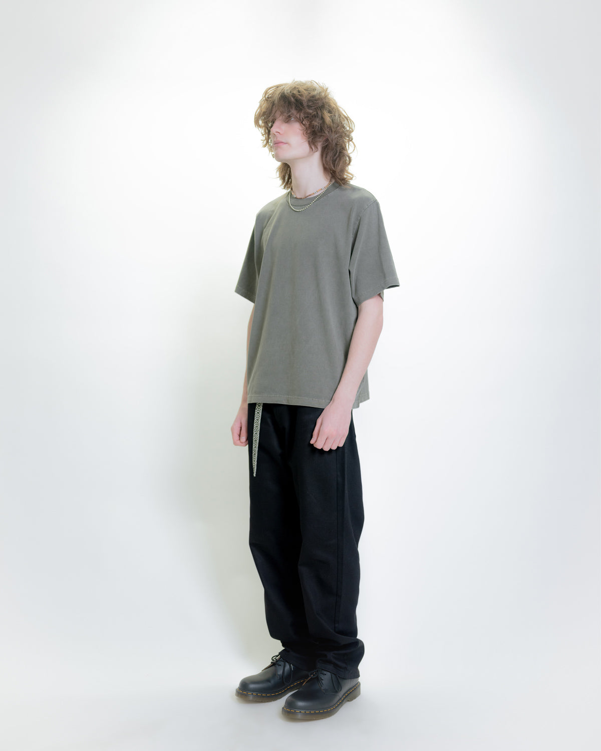 BOXY TEE - KHAKI