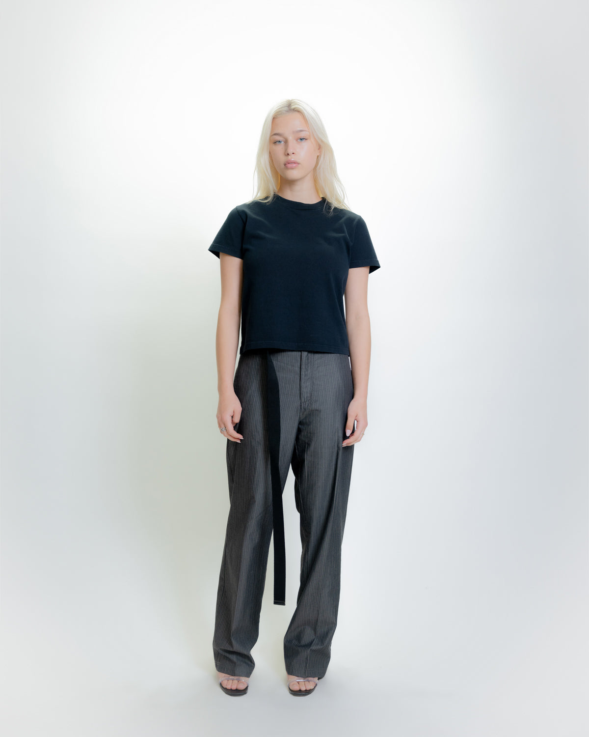SUITS ME PANT - GREY STRIPE