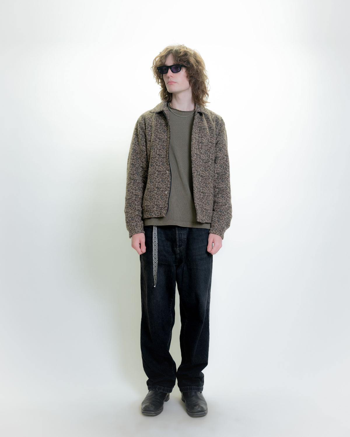 ZIP JACKET - BRINDLE