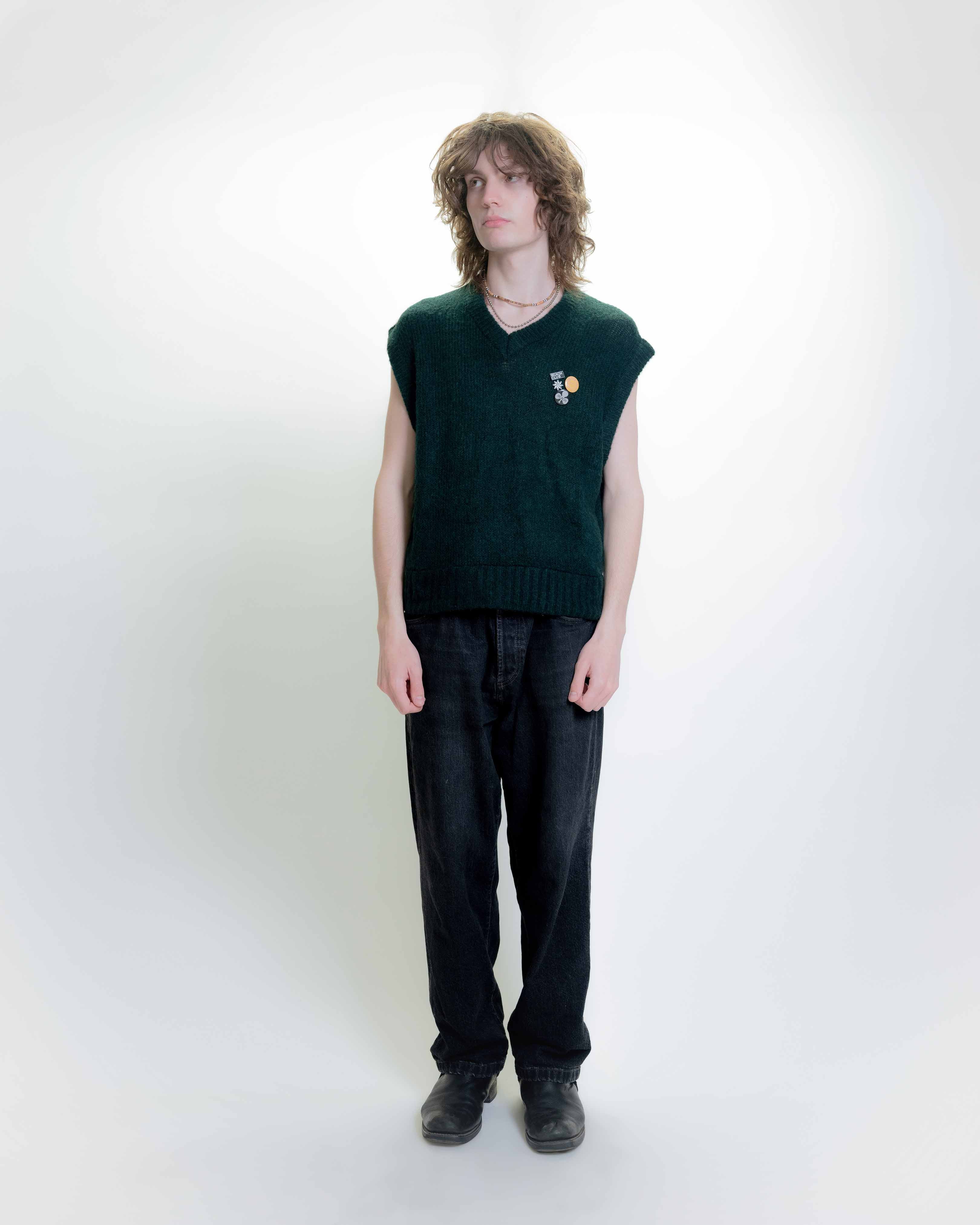 CHUNKY VEST - EMERALD