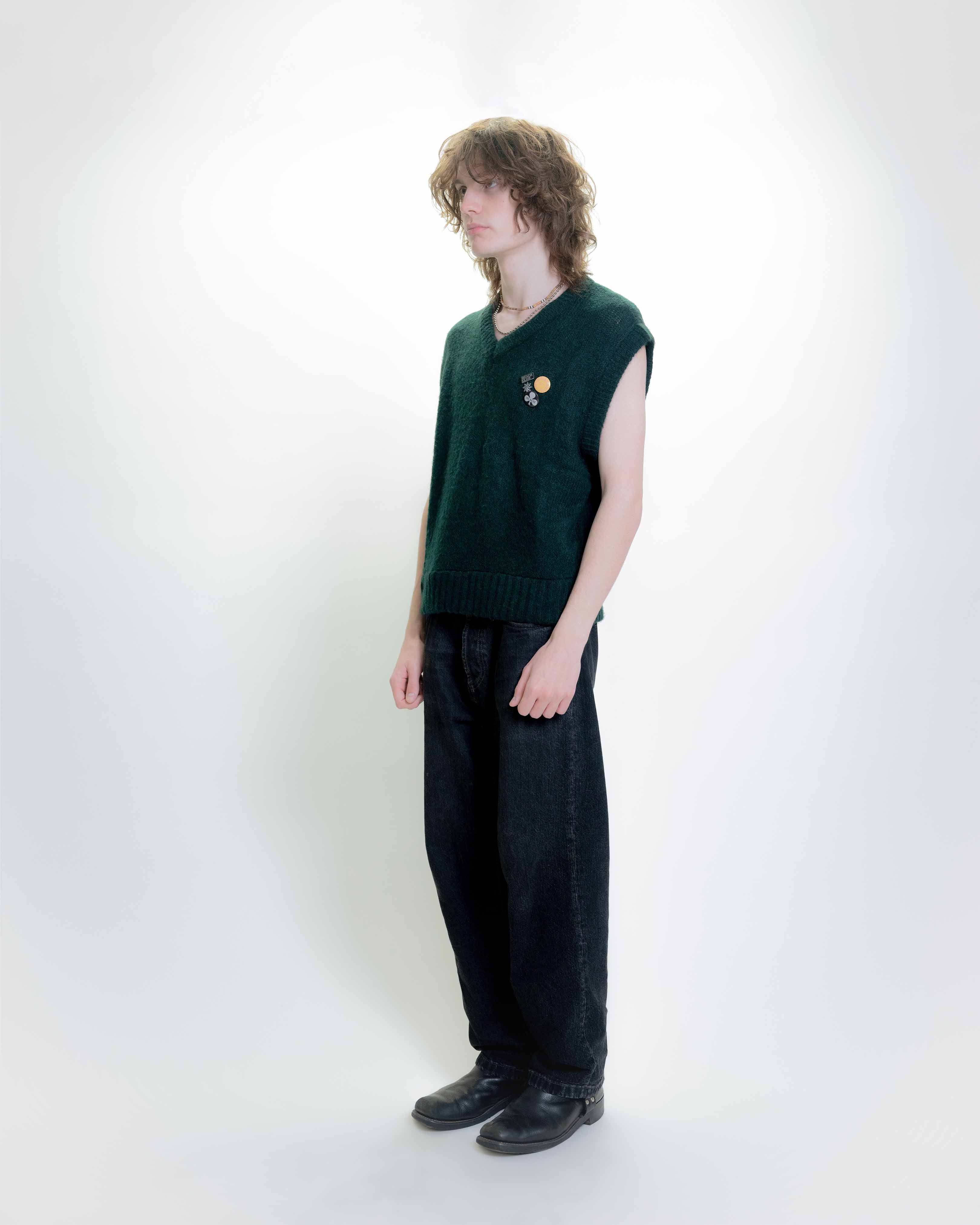 CHUNKY VEST - EMERALD