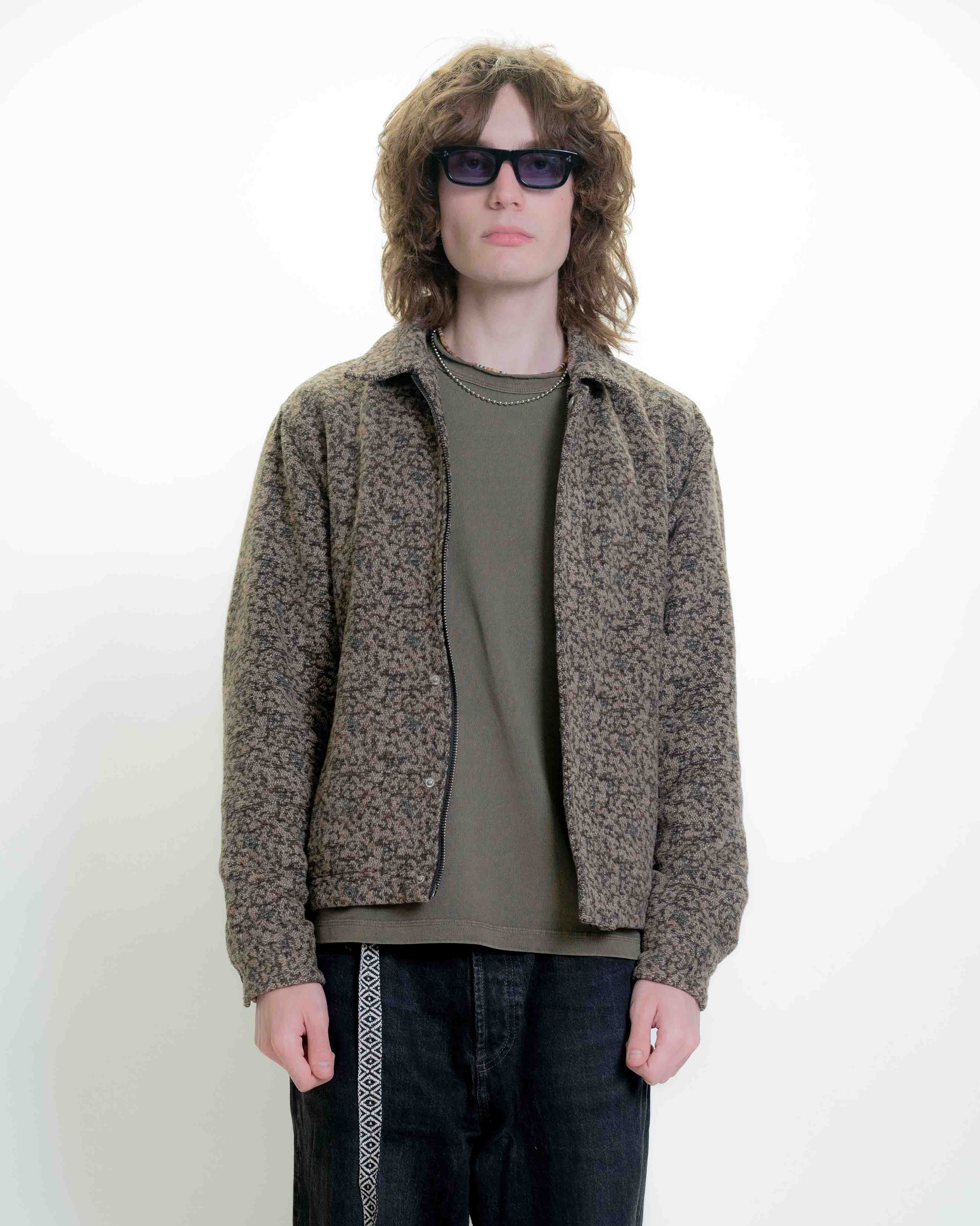 ZIP JACKET - BRINDLE