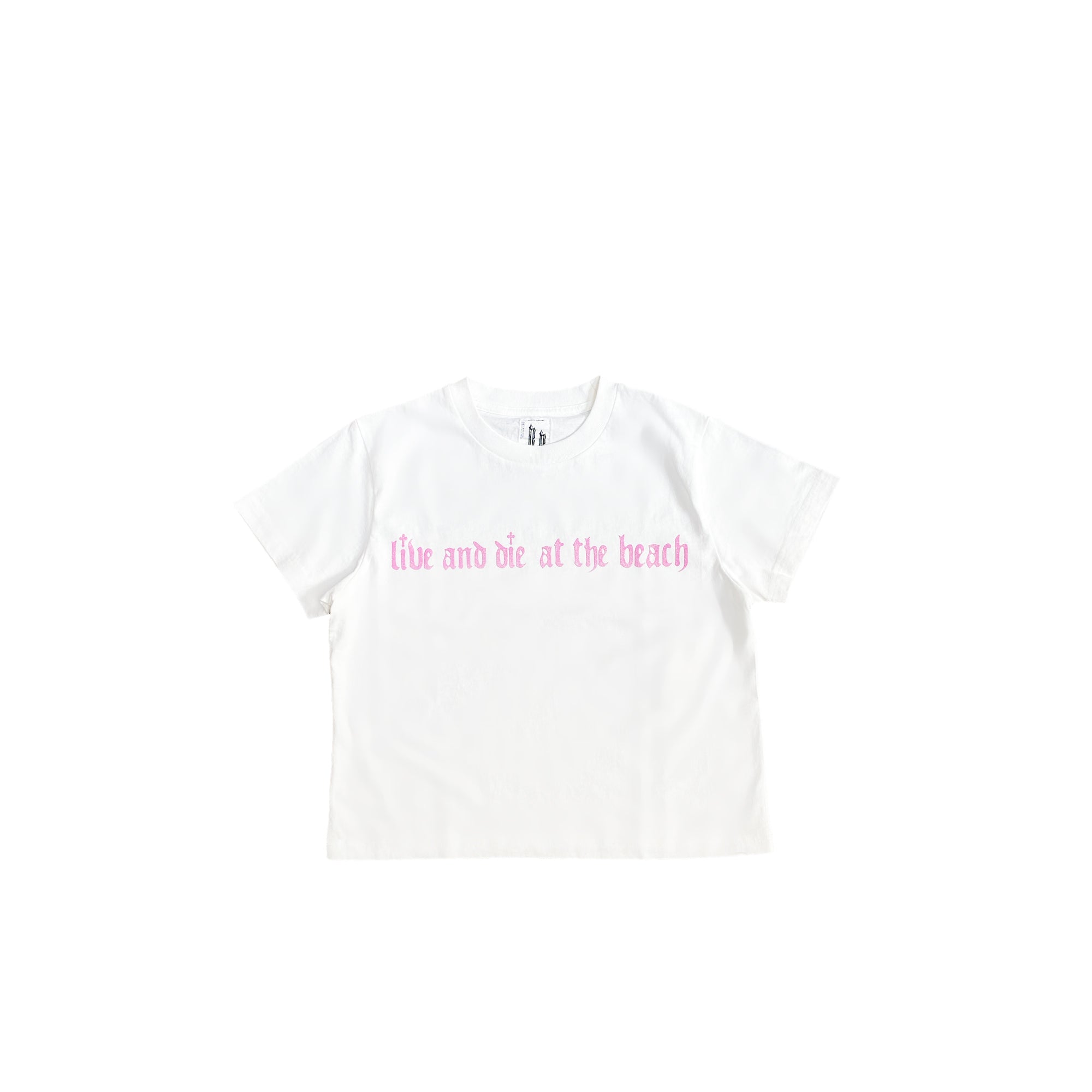LIVE AND DIE BABY TEE - VINTAGE WHITE